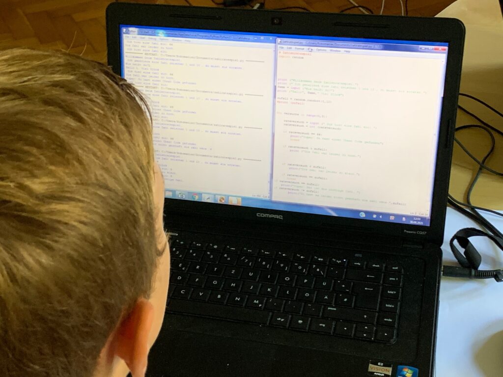 Python Kurs für Kinder und Jugendliche