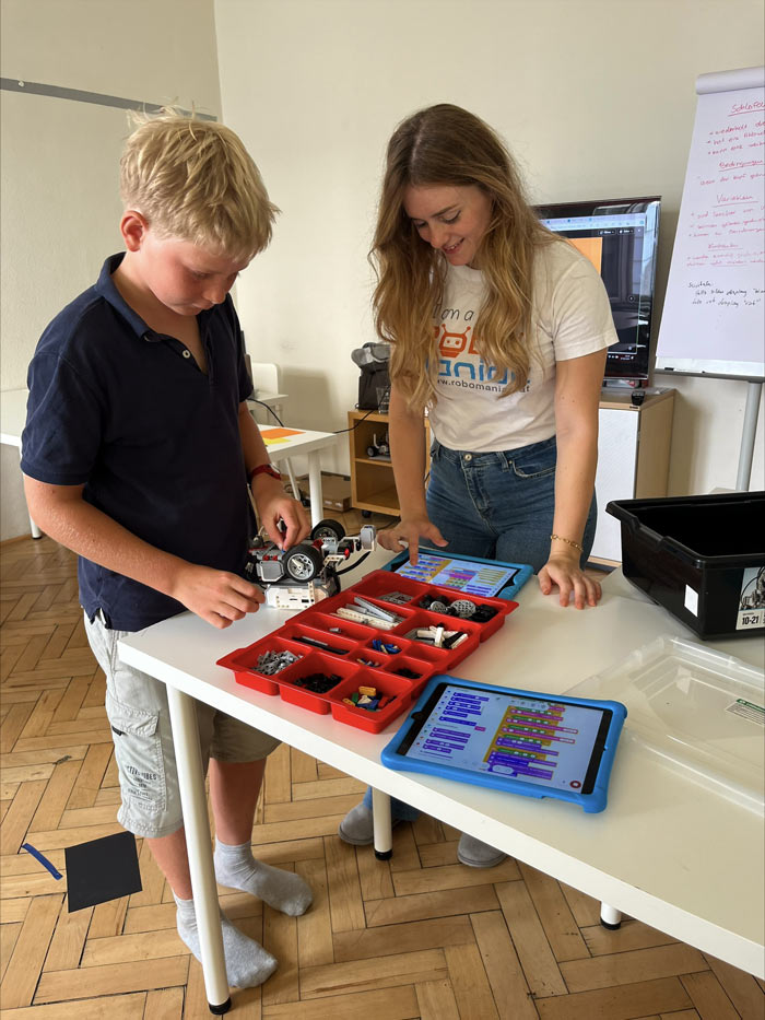 Feriencamp Robotik in Wien